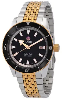 Rado Captain Cook R32137153 Stainless steel Black