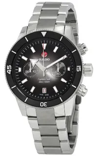 Rado Captain Cook R32145158 Ceramic and Stainless steel Black