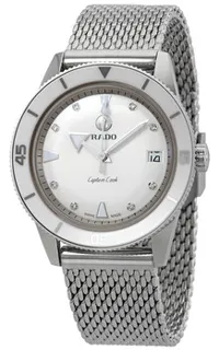 Rado Captain Cook R32500703 Ceramic and Stainless steel White