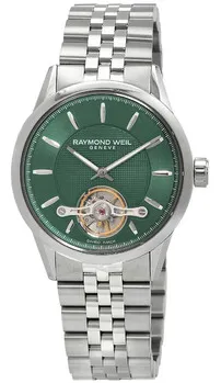 Raymond Weil Freelancer 2780-ST-52001 42mm Stainless steel Green