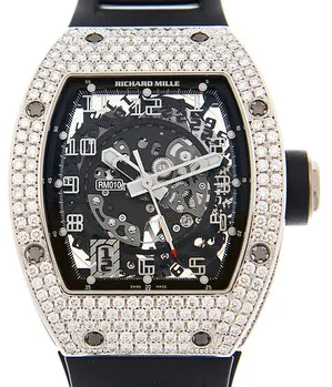 Richard Mille RM 010 RM 010 39mm White gold Skeleton