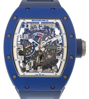 Richard Mille RM 030 RM030 FQ-TZP-B Stainless steel Skeletonized