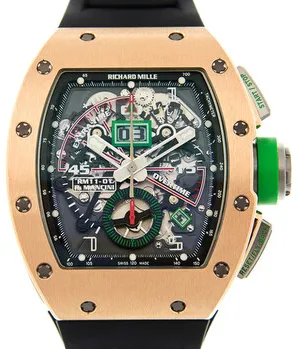 Richard Mille RM 11-01 RM11-01 50mm Rose gold Black