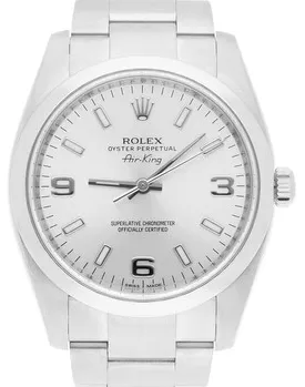 Rolex Air King 114200SASO 34mm Stainless steel Silver