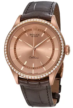 Rolex Cellini 50705RBR 39mm Everose gold Rose