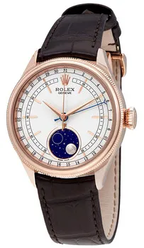 Rolex Cellini 50535WSBRL 39mm Rose gold White