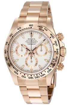 Rolex Cosmograph Daytona 116505IVSO 40mm 18kt everose gold Ivory