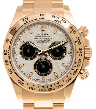 Rolex Cosmograph Daytona 116505MTSO 40mm Rose gold Black and Meteorite