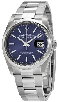 Rolex Datejust 126200BLSO 36mm Stainless steel Blue