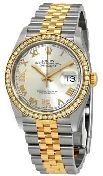 Rolex Datejust 126283SRDJ 36mm Stainless steel Silver