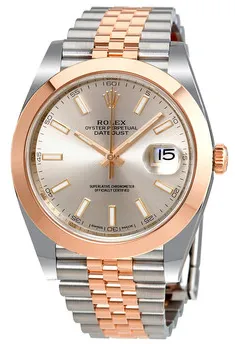 Rolex Datejust 126301SNSJ 41mm Stainless steel Champagne