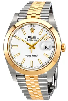 Rolex Datejust 126303WSJ 41mm Stainless steel White