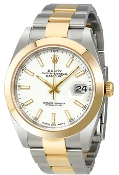 Rolex Datejust 126303WSO 41mm Stainless steel White