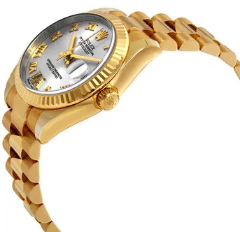 Rolex Datejust 178278SRDP 31mm Yellow gold Silver 1