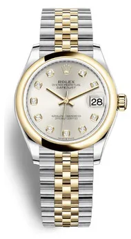 Rolex Datejust 278243SDJ 31mm Yellow gold and Stainless steel Silver