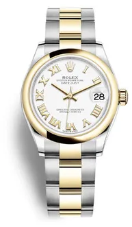 Rolex Datejust 278243WRO 31mm Yellow gold and Stainless steel White