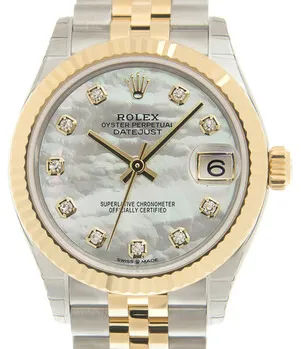 Rolex Datejust 278273MDJ 31mm Yellow gold and Stainless steel Mother-of-pearl