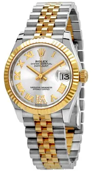 Rolex Datejust 278273SRDJ 31mm Stainless steel Silver