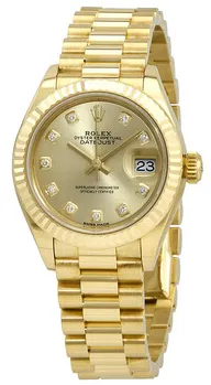 Rolex Datejust 279178CDP 28mm Yellow gold Champagne