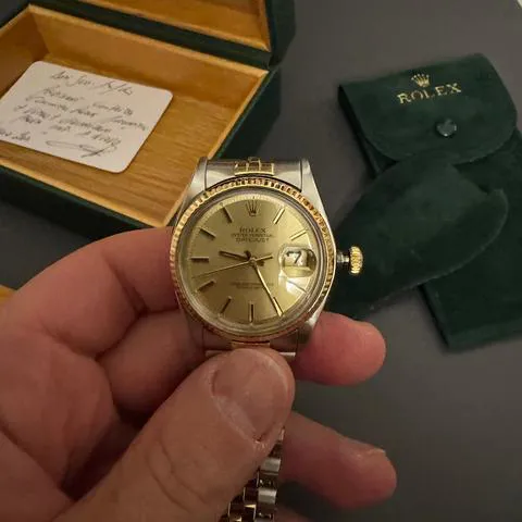 Rolex Datejust 36 1601 36mm Yellow gold and stainless steel Gold 18