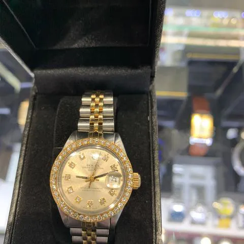 Rolex Datejust 36 16013 36mm Yellow gold and stainless steel Silver 4