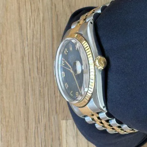 Rolex Datejust 36 16013 36mm Yellow gold and stainless steel Black 1