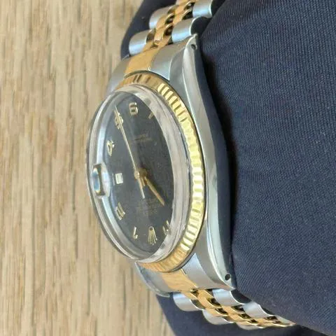 Rolex Datejust 36 16013 36mm Yellow gold and stainless steel Black 2