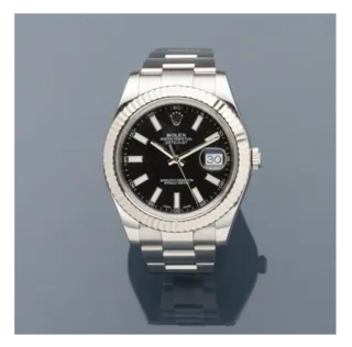 Rolex Datejust II 116334 Stainless steel Black