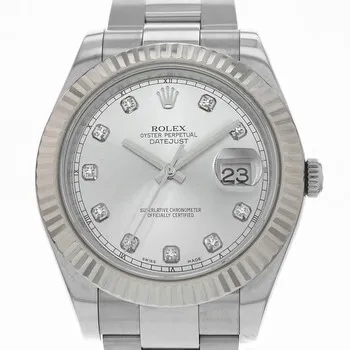 Rolex Datejust II 116334SDO 41mm Stainless steel Silver