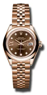 Rolex Datejust 279165CHRDJ Rose gold Brown