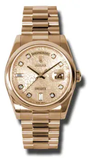 Rolex Day-Date 118205CJDP Everose gold