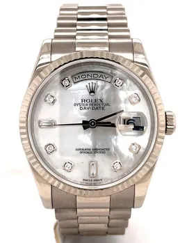 Rolex Day-Date 118239MDP 36mm White gold Mother-of-pearl