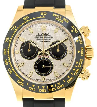 Rolex Daytona 116518LN 40mm Yellow gold Black and Meteorite