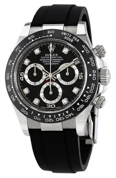 Rolex Daytona 116519BKDR 40mm 18kt white gold Black