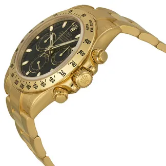 Rolex Daytona 116528BKSO 40mm Yellow gold Black 2