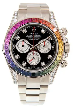 Rolex Daytona 116599 RBOW 40mm 18kt white gold Black