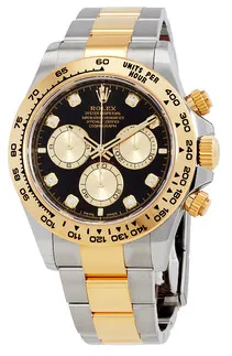 Rolex Daytona 126503-0002 40mm Yellow gold and Oystersteel Black