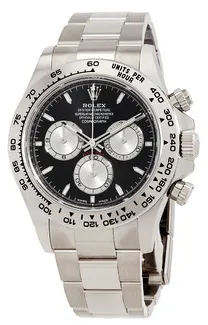 Rolex Daytona 126509-0001 40mm 18k white gold Black