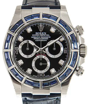 Rolex Daytona 116589DBLSACI 40mm 18kt white gold Black