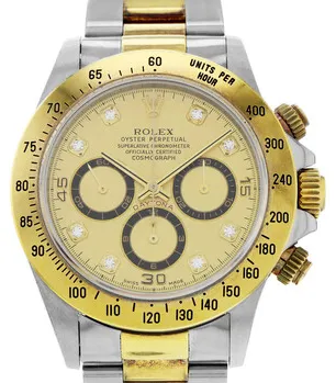 Rolex Daytona 16523 CDO 40mm Stainless steel Gold