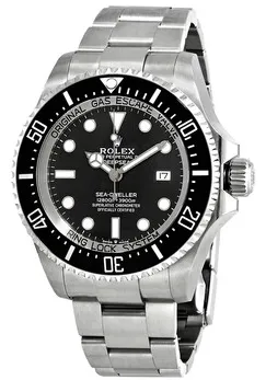 Rolex Sea-Dweller Deepsea 126660-0001 44mm Stainless steel Black