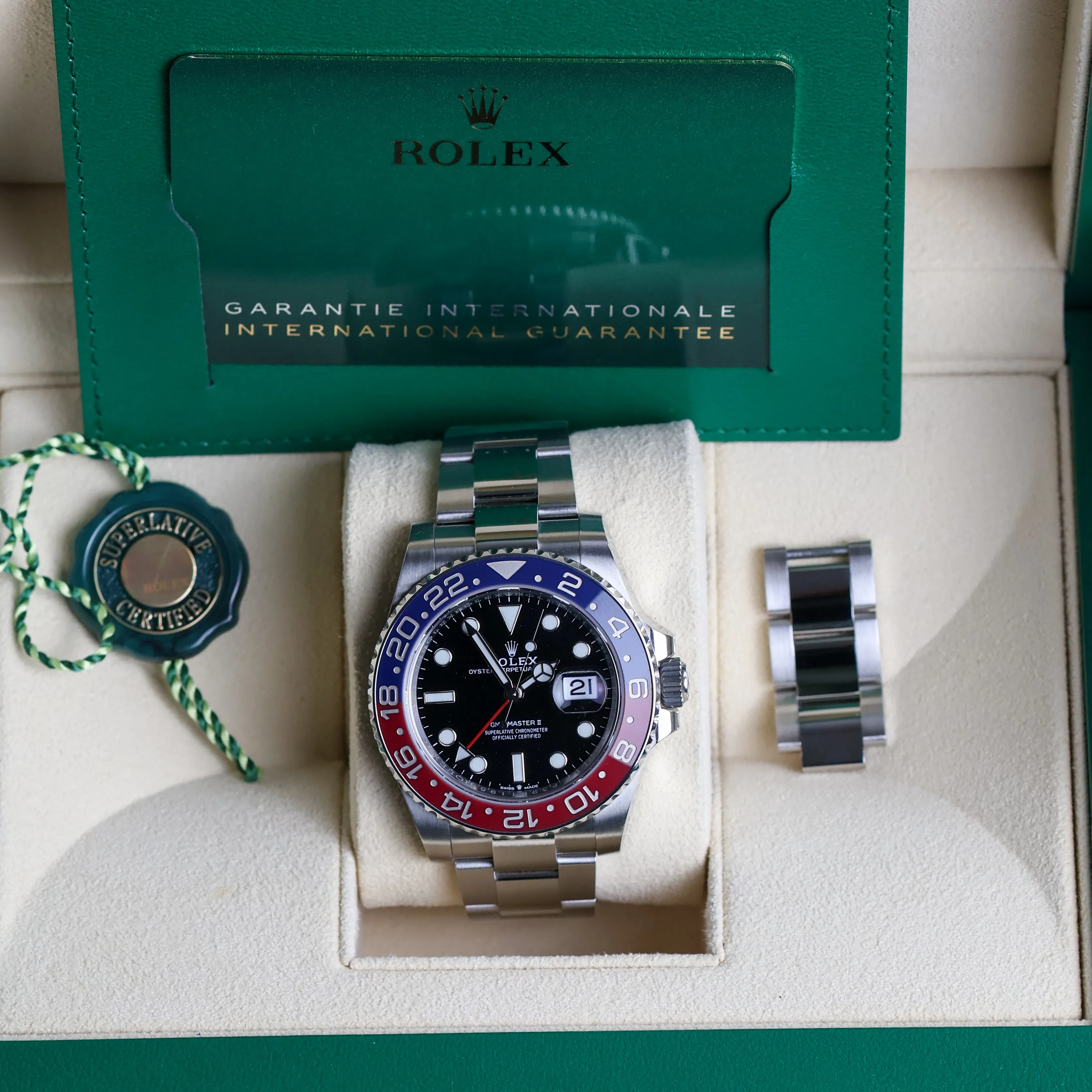 Rolex GMT-Master II 126710BLRO Stainless steel Black 1