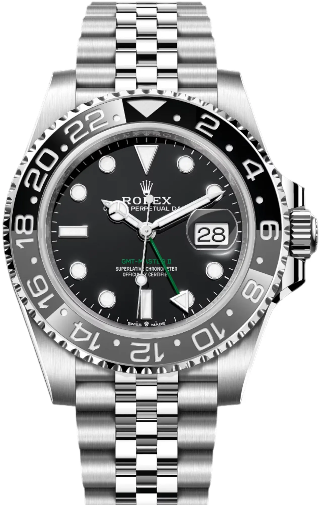 Rolex GMT-Master II 126710GRNR 40mm Stainless steel