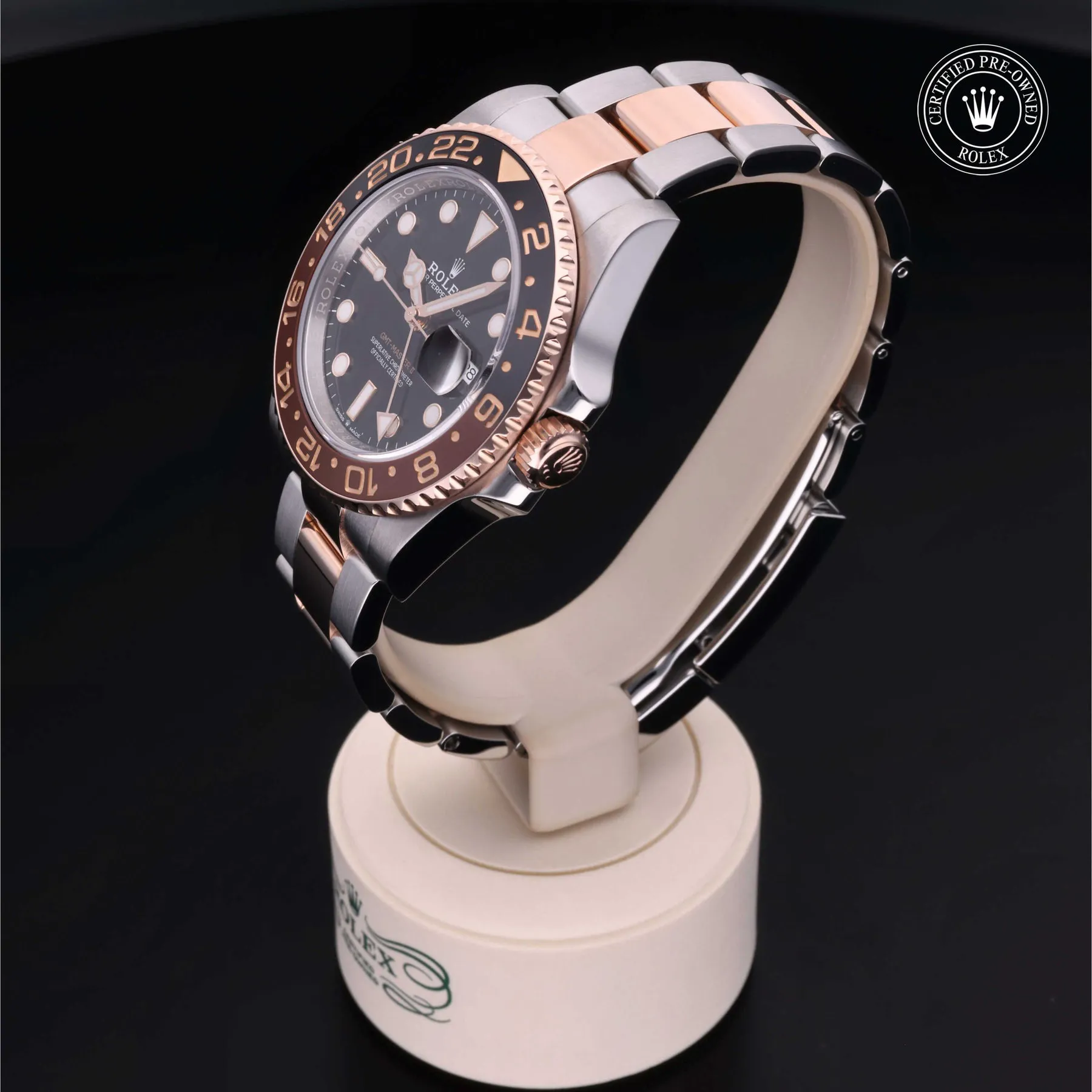 Rolex GMT-Master II 126711CHNR 40mm Rose gold Black 1