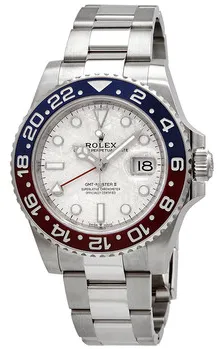 Rolex GMT-Master II 126719BLRO-0002 40mm 18k white gold Silver