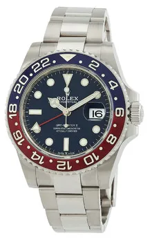 Rolex GMT-Master II 126719BLRO-0003 40mm 18k white gold Blue