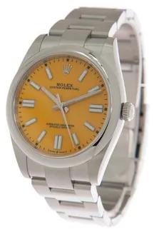 Rolex Oyster Perpetual 124300YLSO 41mm Stainless steel Yellow 3