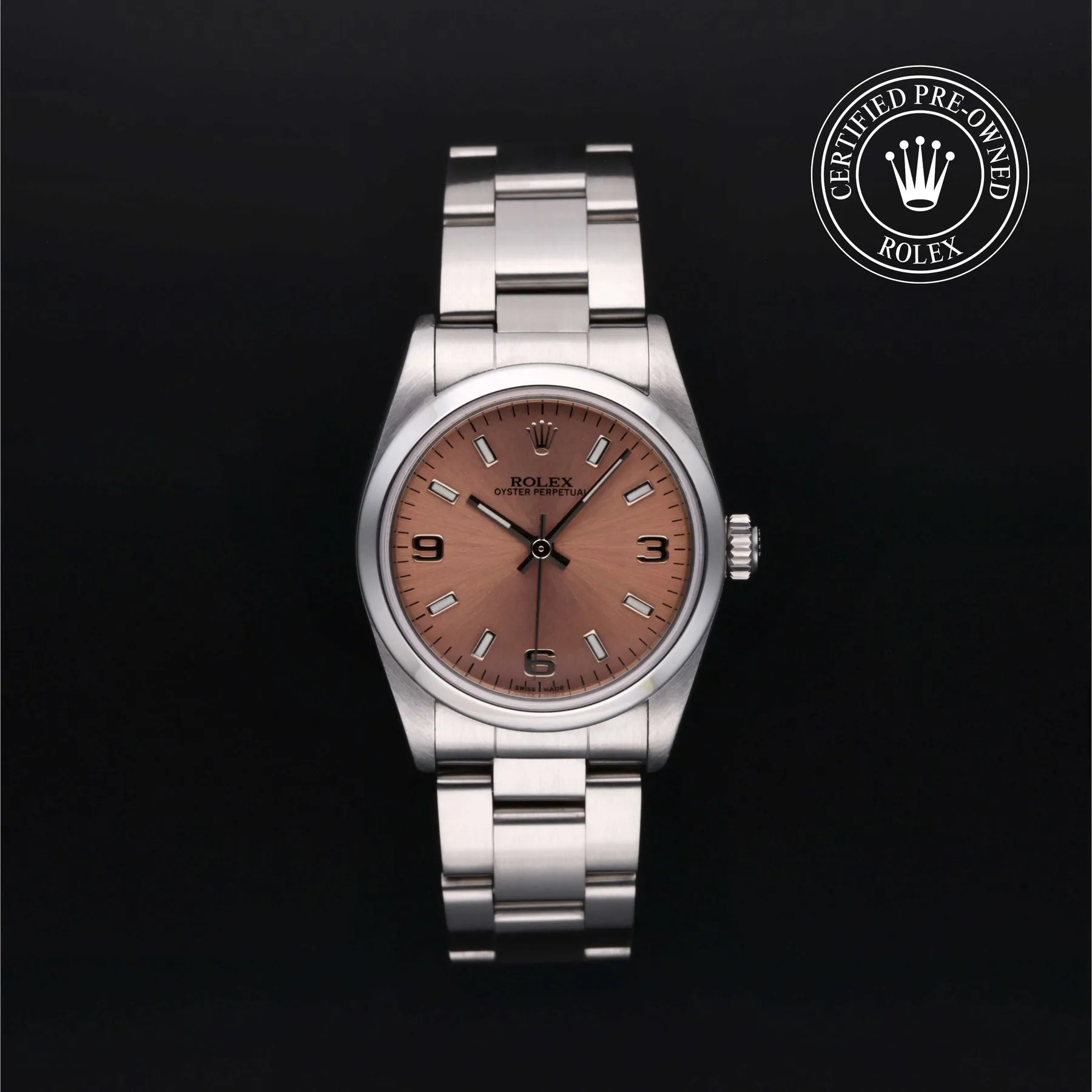 Rolex Oyster Perpetual 31 77080 31mm Stainless steel Rose