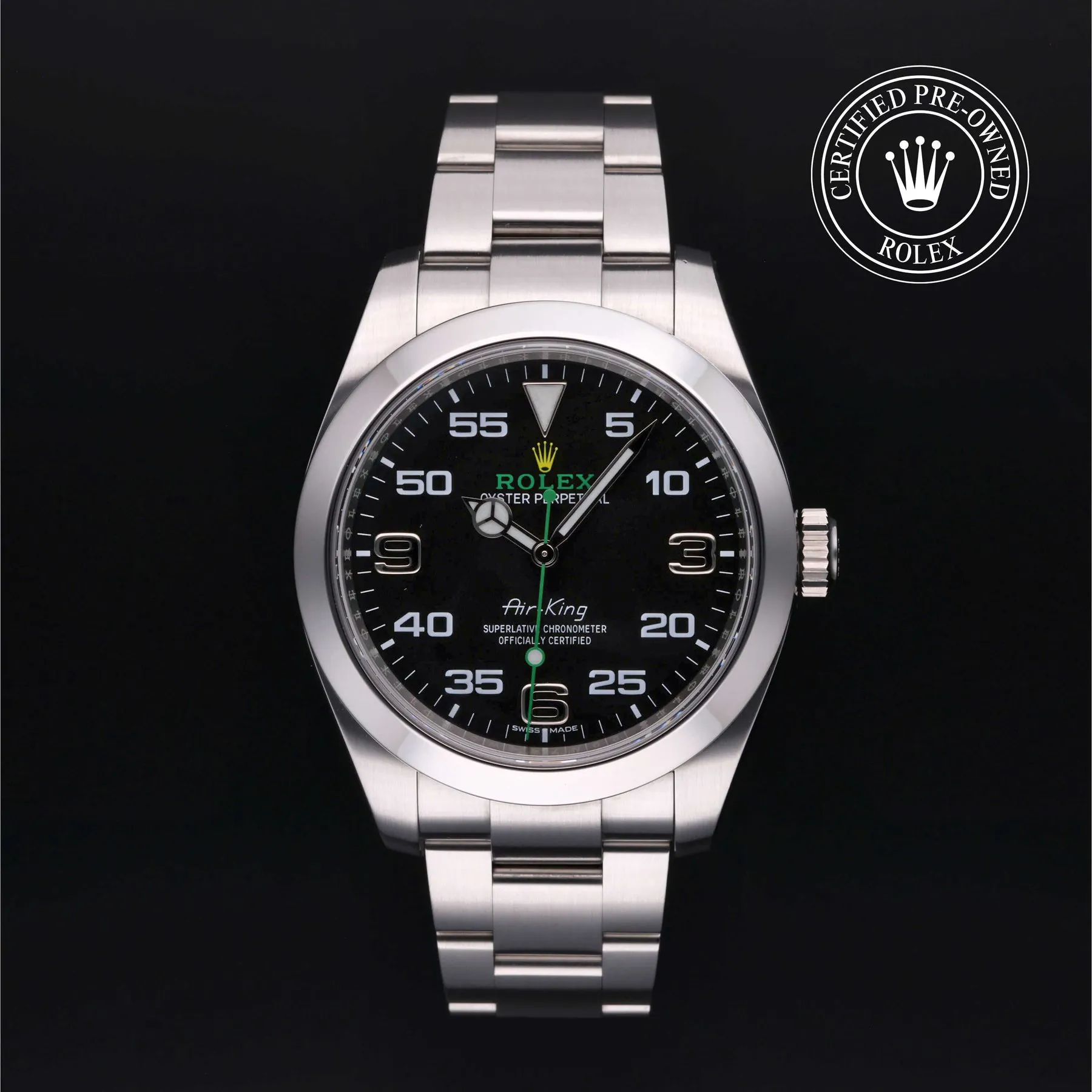 Rolex Oyster Perpetual Air-King 40mm Black