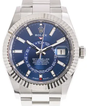 Rolex Sky-Dweller 336934-0005 42mm White gold and Oystersteel Blue